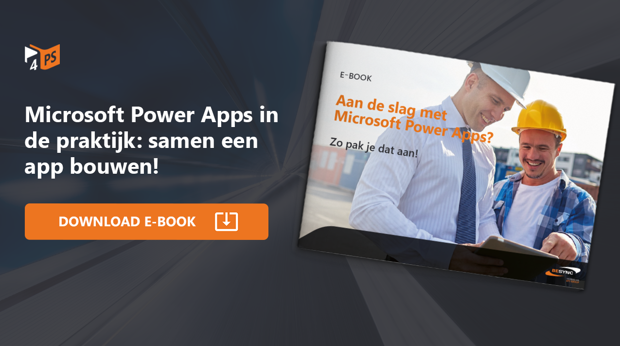 E-book: Aan De Slag Met Microsoft Power Apps In De Bouwsector - 4PS België